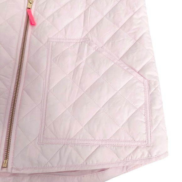 J. Crew Crewcuts Vest 8 Pink Quilted - Picture 4 of 8